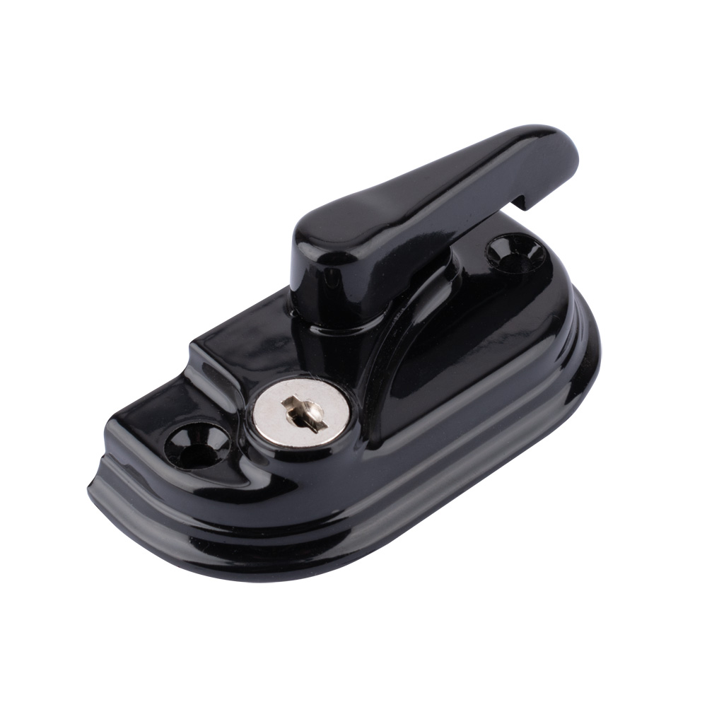 Timber Series Modern Cam Lock - Black